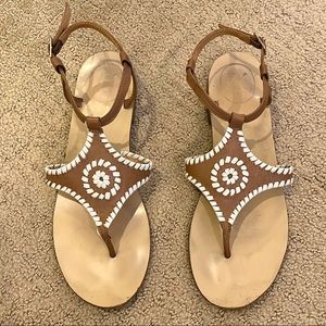 Last Chance! Jack Rogers Maci Ankle Strap Sandals - Unique Style!